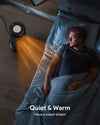 cedeze Fast heating Space Heater with Adjustable Thermostat - 1500W Electric Ceramic Tower Heaters Indoor Portable, Overheat & Tip-Over Protection